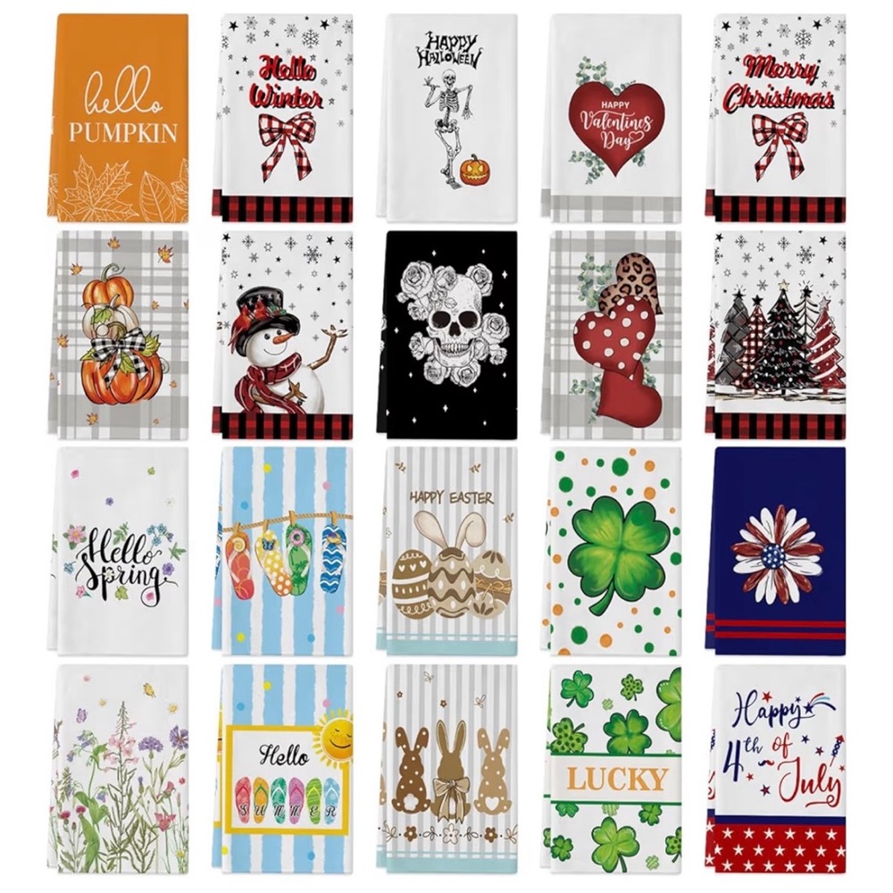 Seasonal Kitchen Towel Set